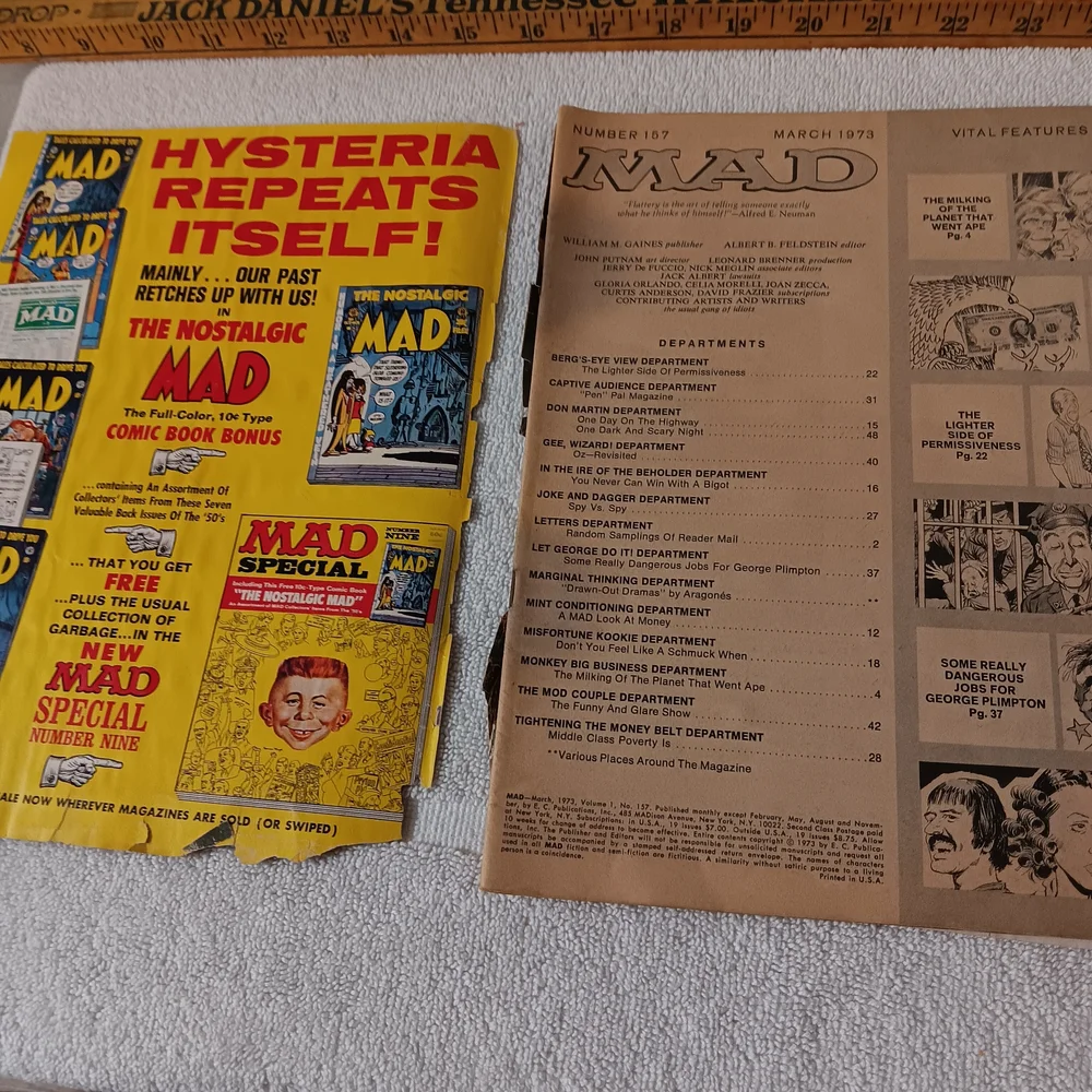 MAD Magazine Issue with Planet of the Apes Cover